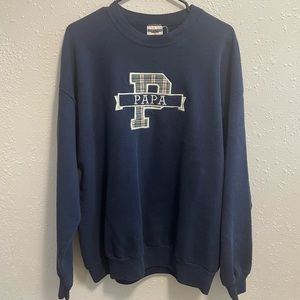 Papa vintage crew neck pullover